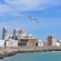 The city of Cádiz, Spain featuring the Catedral de la Santa Cruz de Cádiz